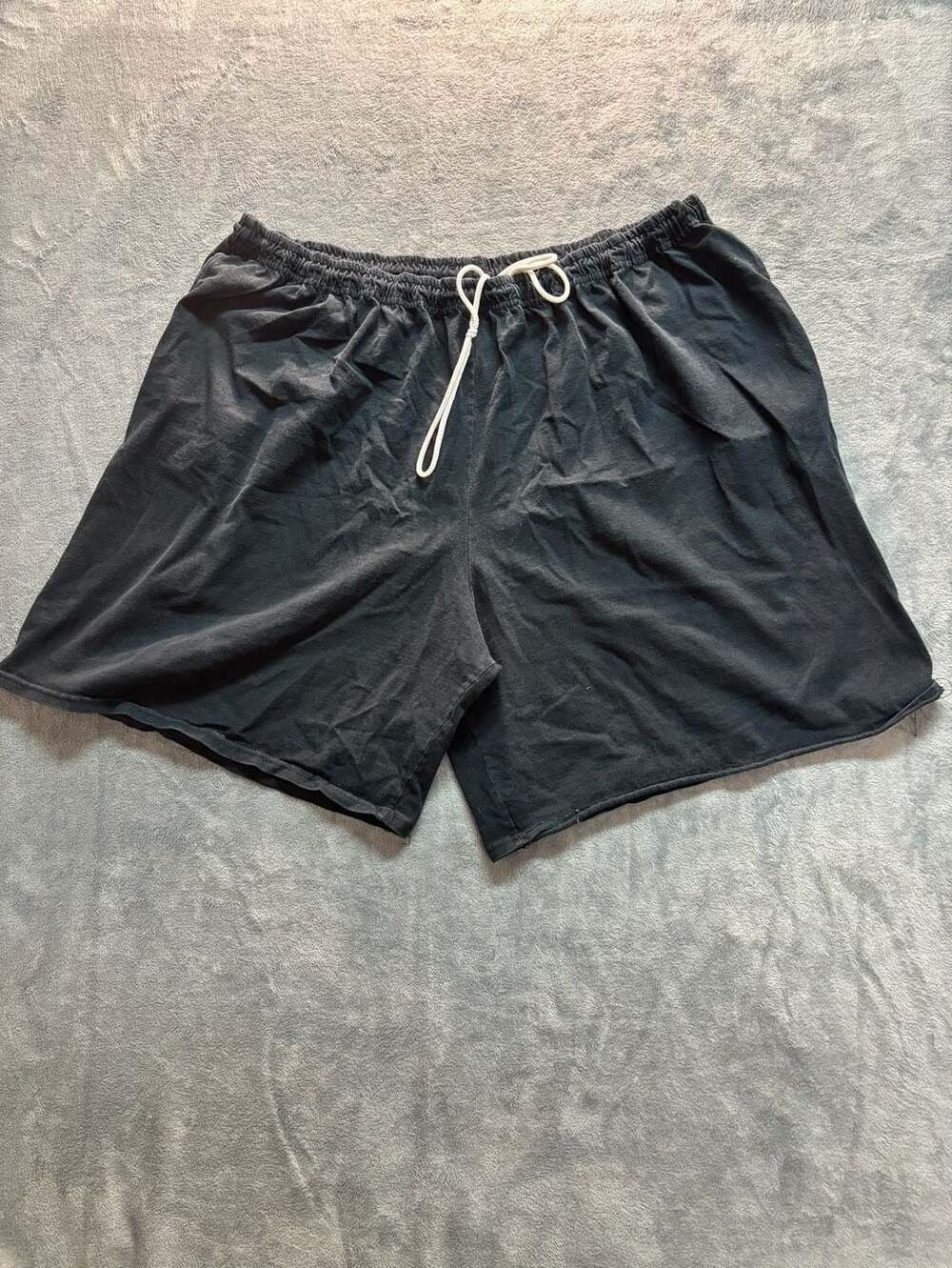 4XL! Vtg 90s Russell Athletic Sweatpants Mens Black Made in USA Blank Joggers